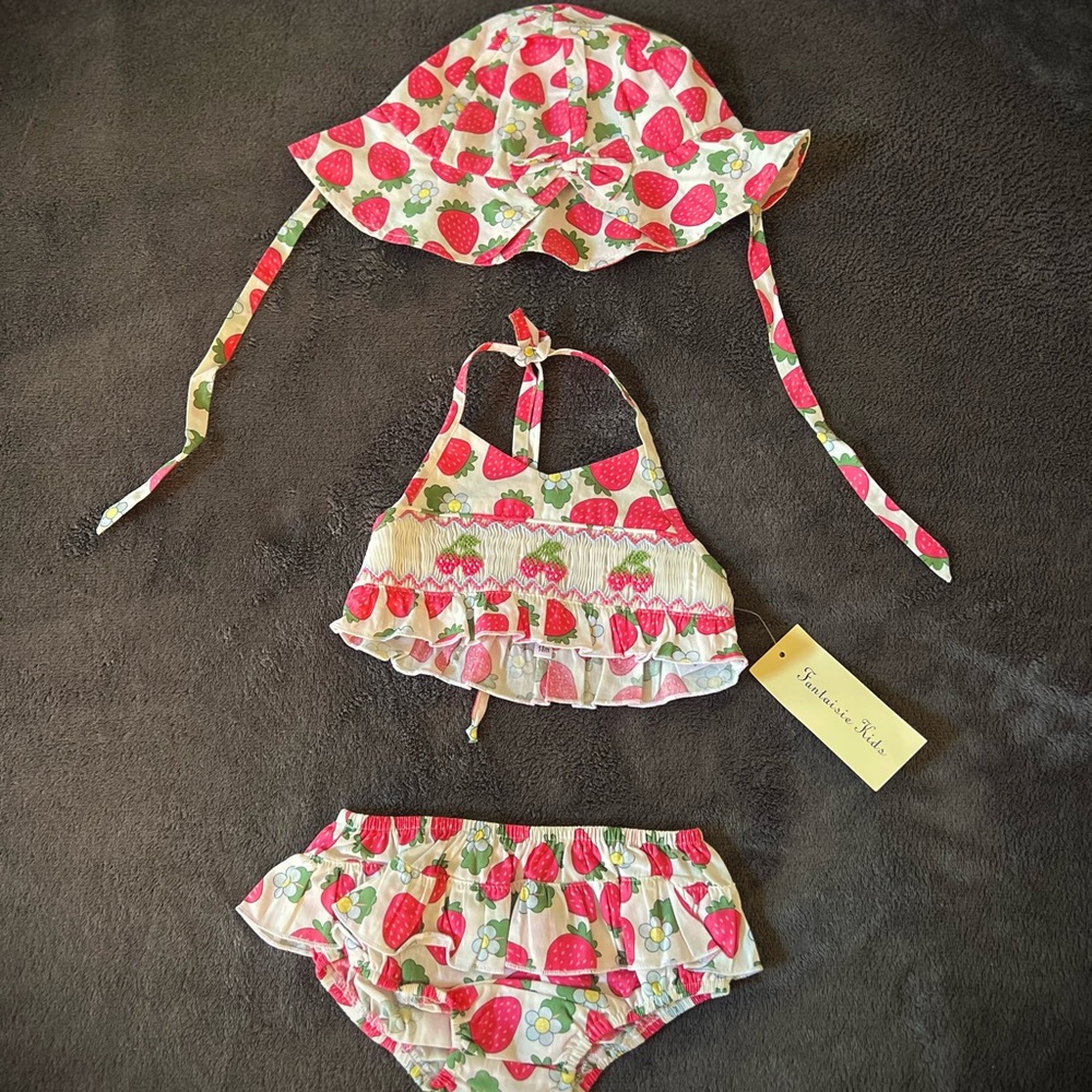 “Fantaisie Kids” Baby Girl 3 Piece